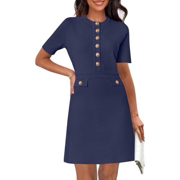 Women's Knit Bodycon Sweater Dress Small Elegant Casual Office Mini -  armafbd.com
